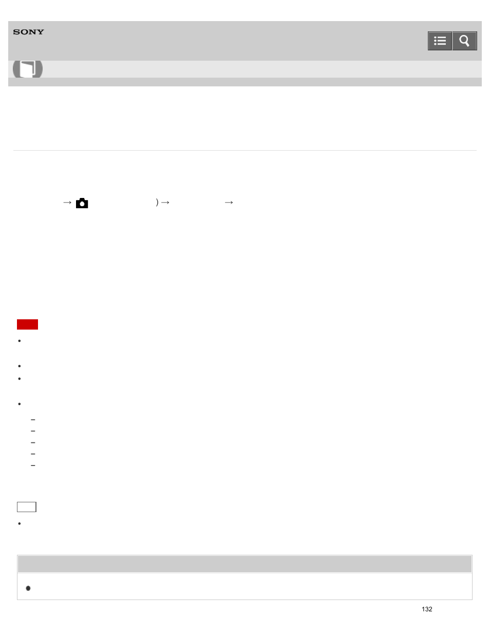 Bulb, Help guide | Sony ILCE-5000 User Manual | Page 132 / 406