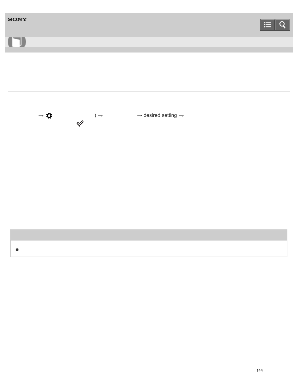 Disp button, Help guide | Sony ILCE-5000 User Manual | Page 144 / 406