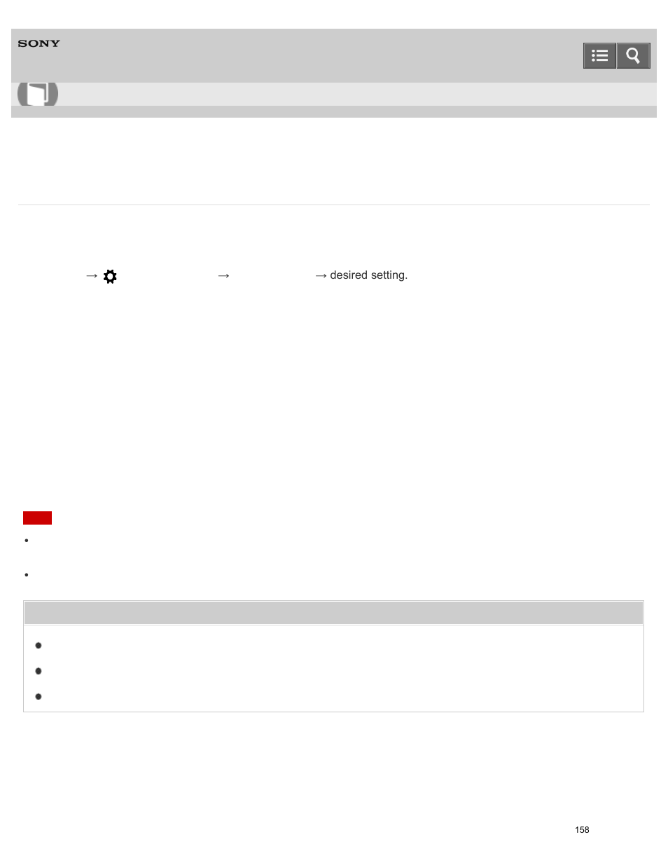 Peaking level, Help guide | Sony ILCE-5000 User Manual | Page 158 / 406