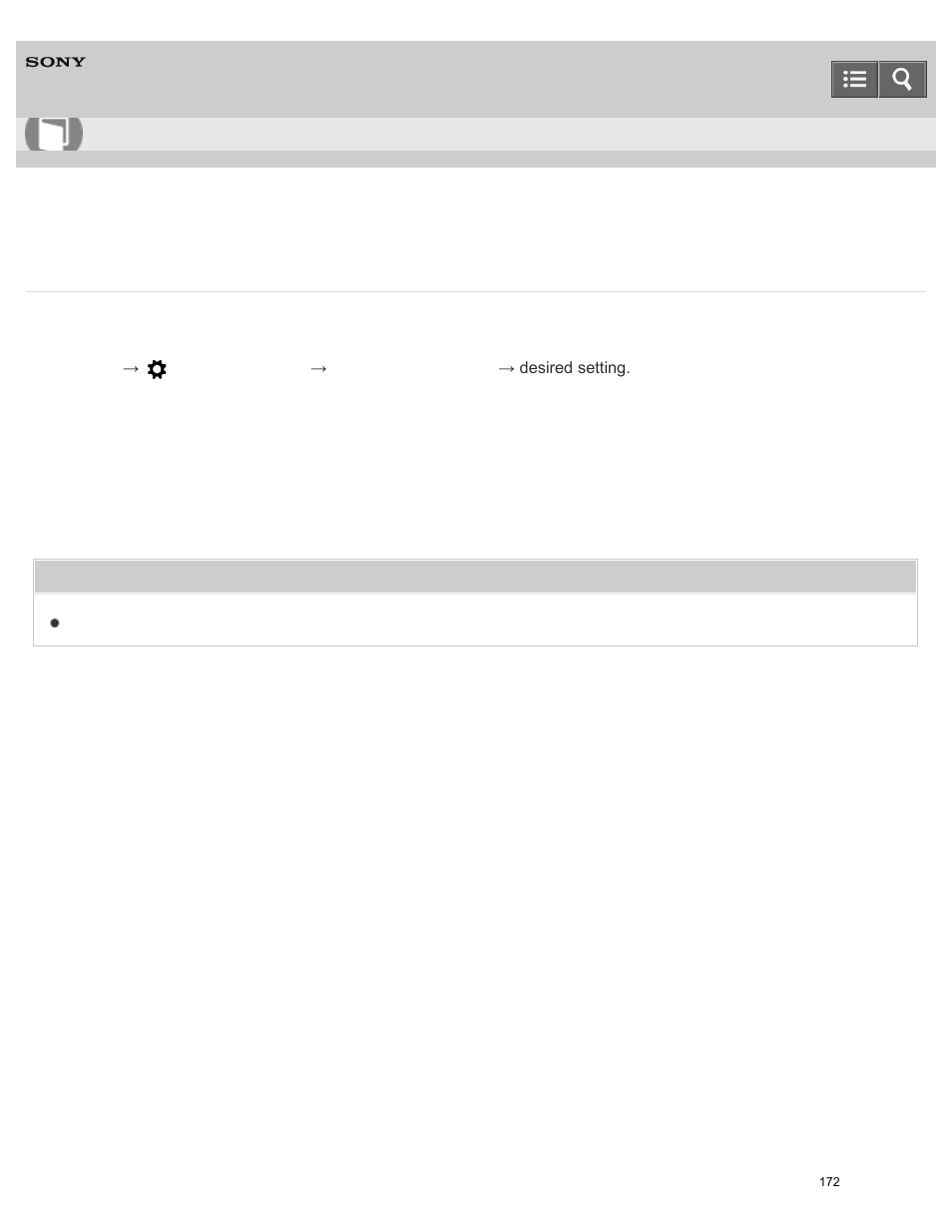 Exposure set. guide, Help guide | Sony ILCE-5000 User Manual | Page 172 / 406