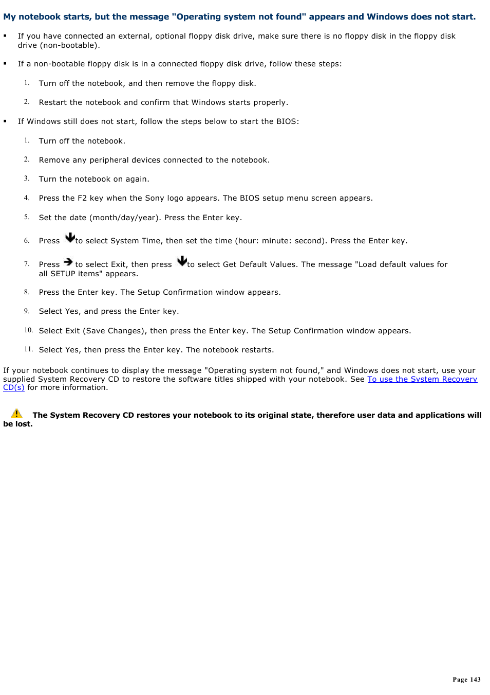 Sony PCG-GRX560 User Manual | Page 143 / 186