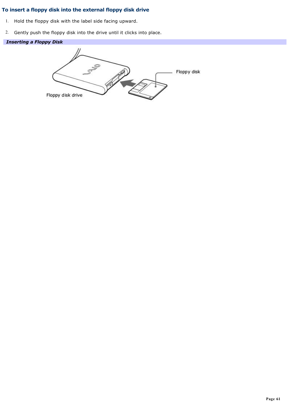 Sony PCG-GRX560 User Manual | Page 61 / 186