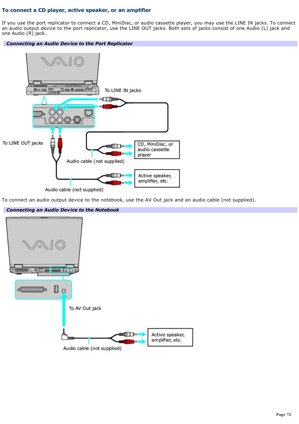 Sony PCG-GRX560 User Manual | Page 72 / 186