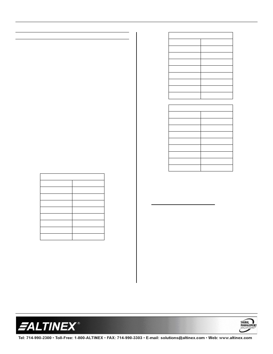 Card control, Multitasker | Altinex MT110-103 User Manual | Page 13 / 26