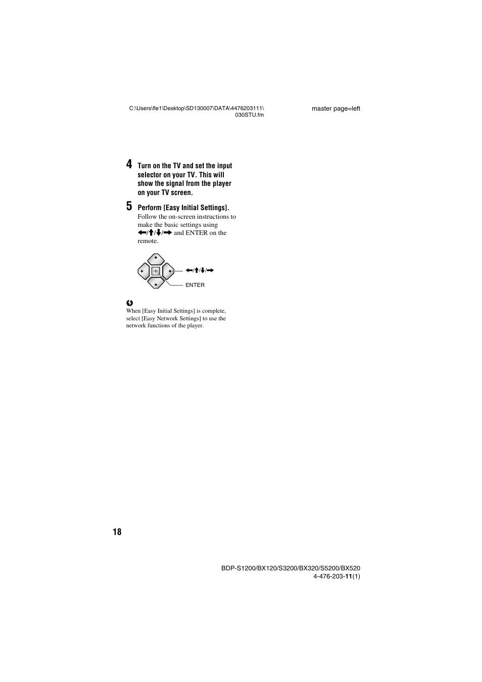 Sony BDP-S5200 User Manual | Page 18 / 48