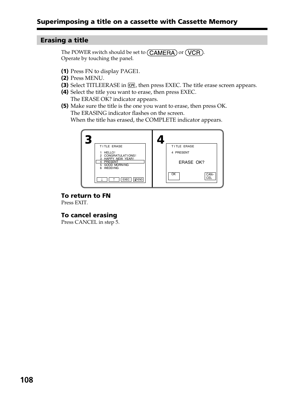 Sony DCR-PC105 User Manual | Page 108 / 240