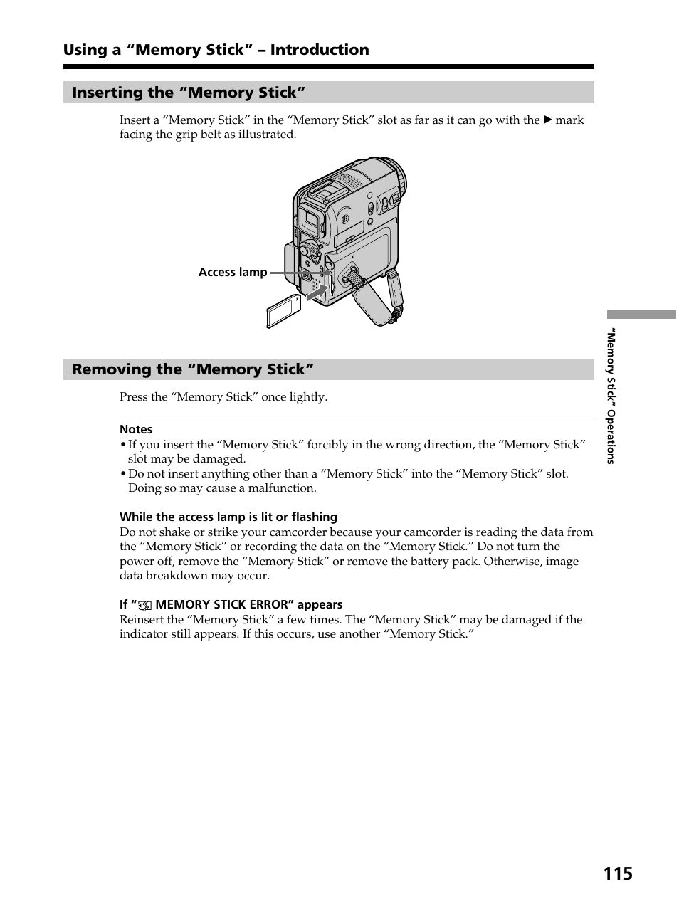 Sony DCR-PC105 User Manual | Page 115 / 240