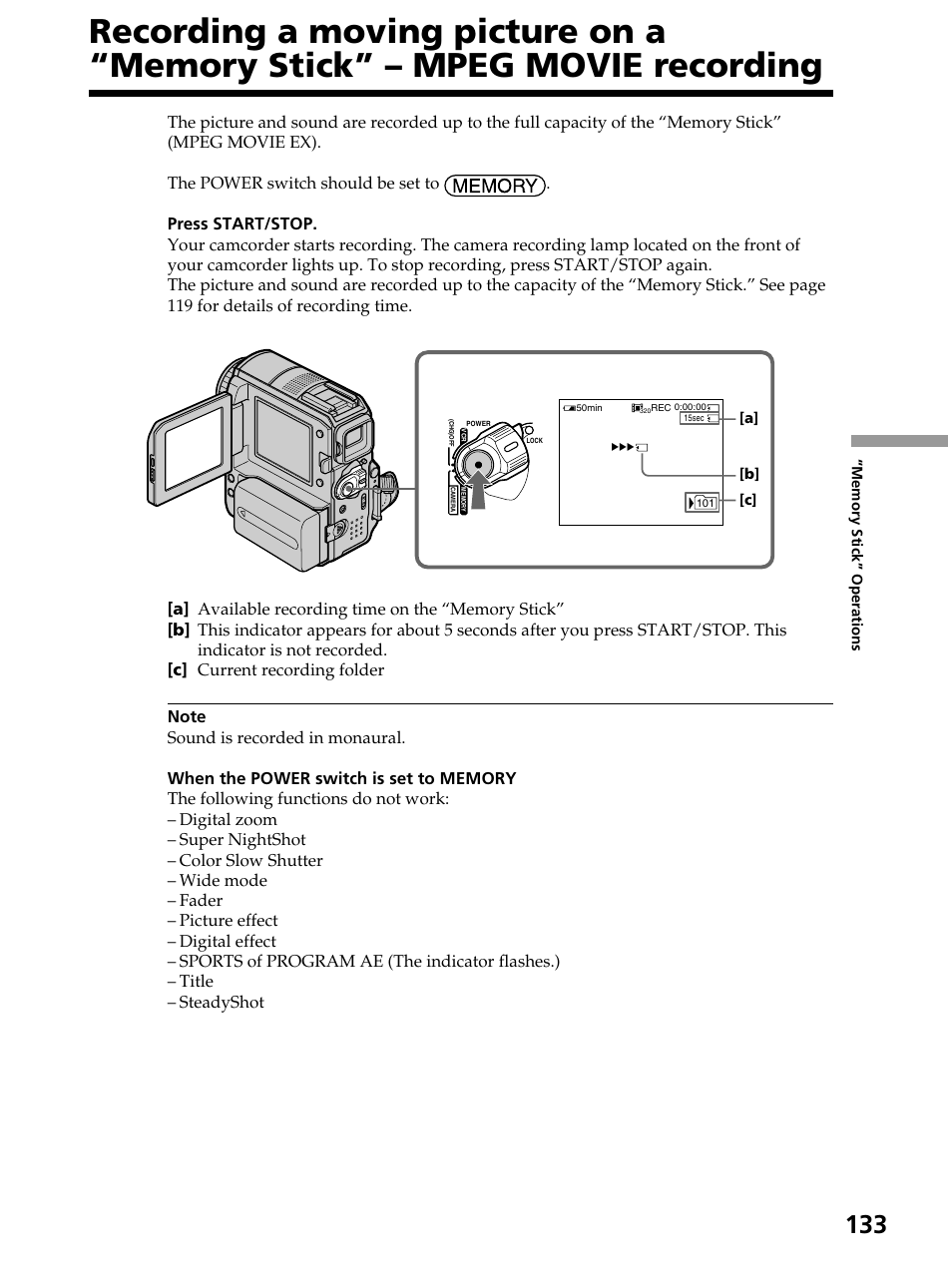 Sony DCR-PC105 User Manual | Page 133 / 240