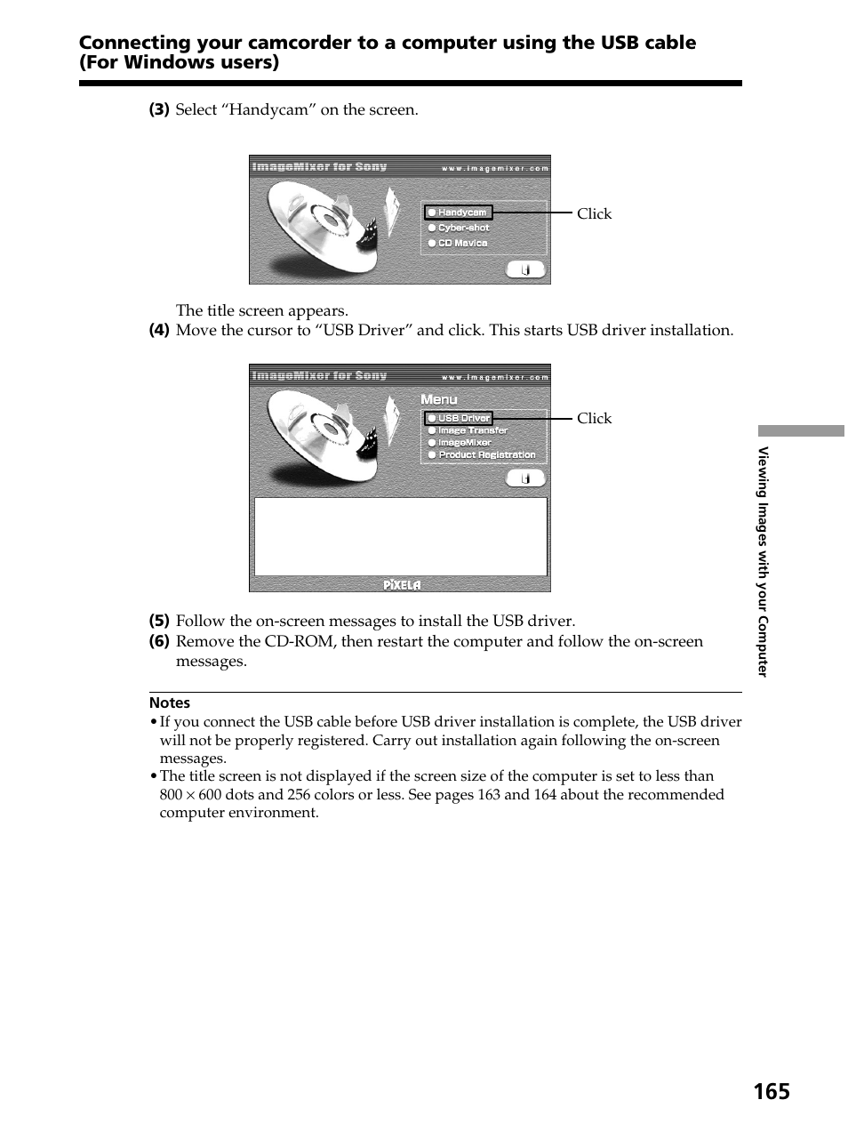 Sony DCR-PC105 User Manual | Page 165 / 240