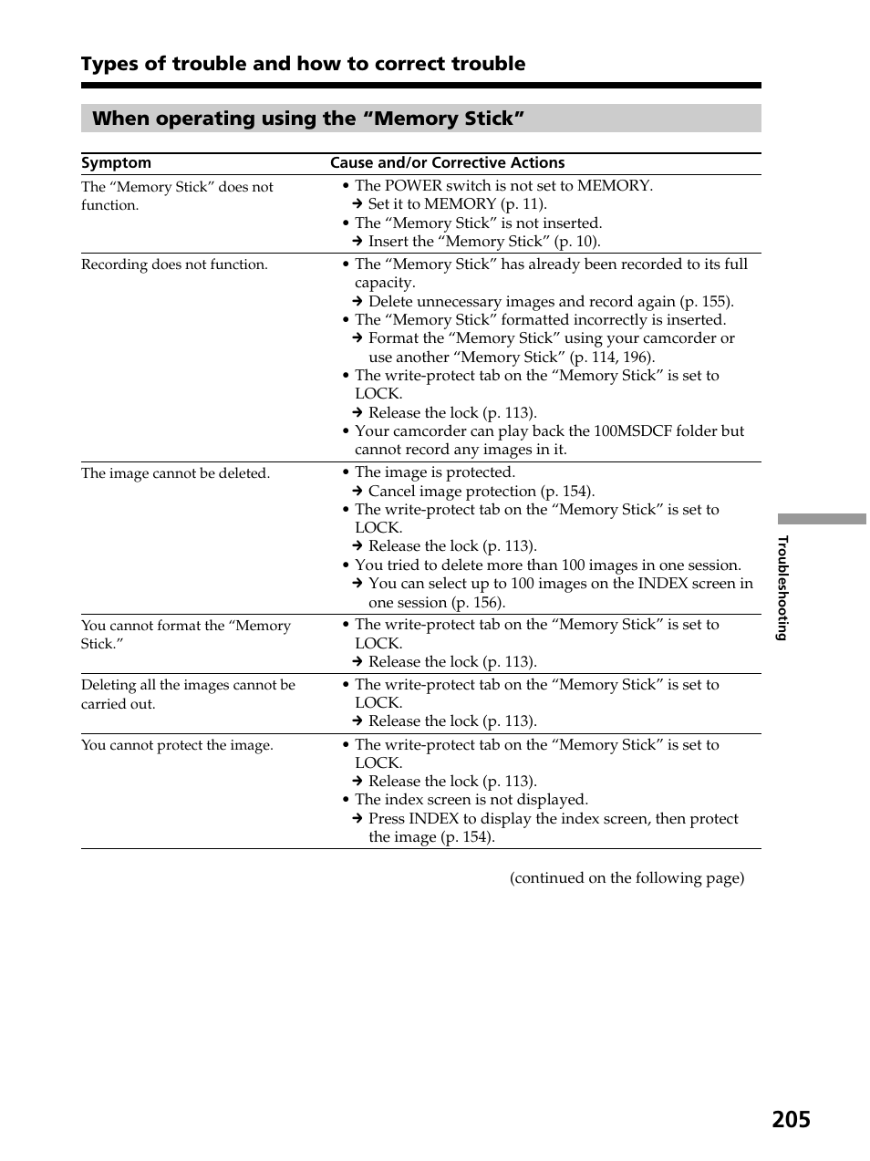 Sony DCR-PC105 User Manual | Page 205 / 240