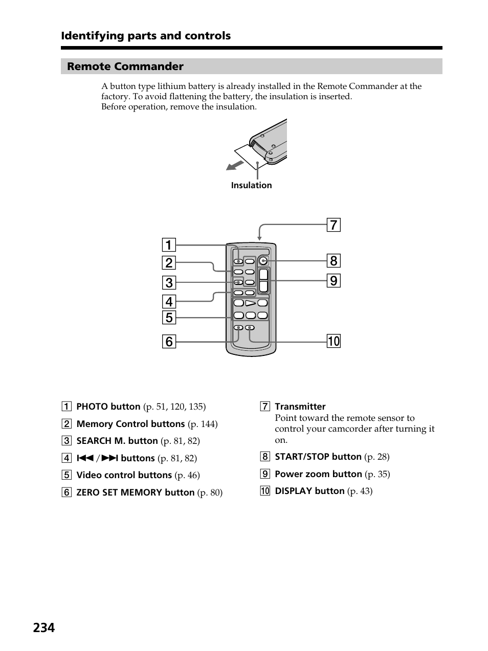 Sony DCR-PC105 User Manual | Page 234 / 240