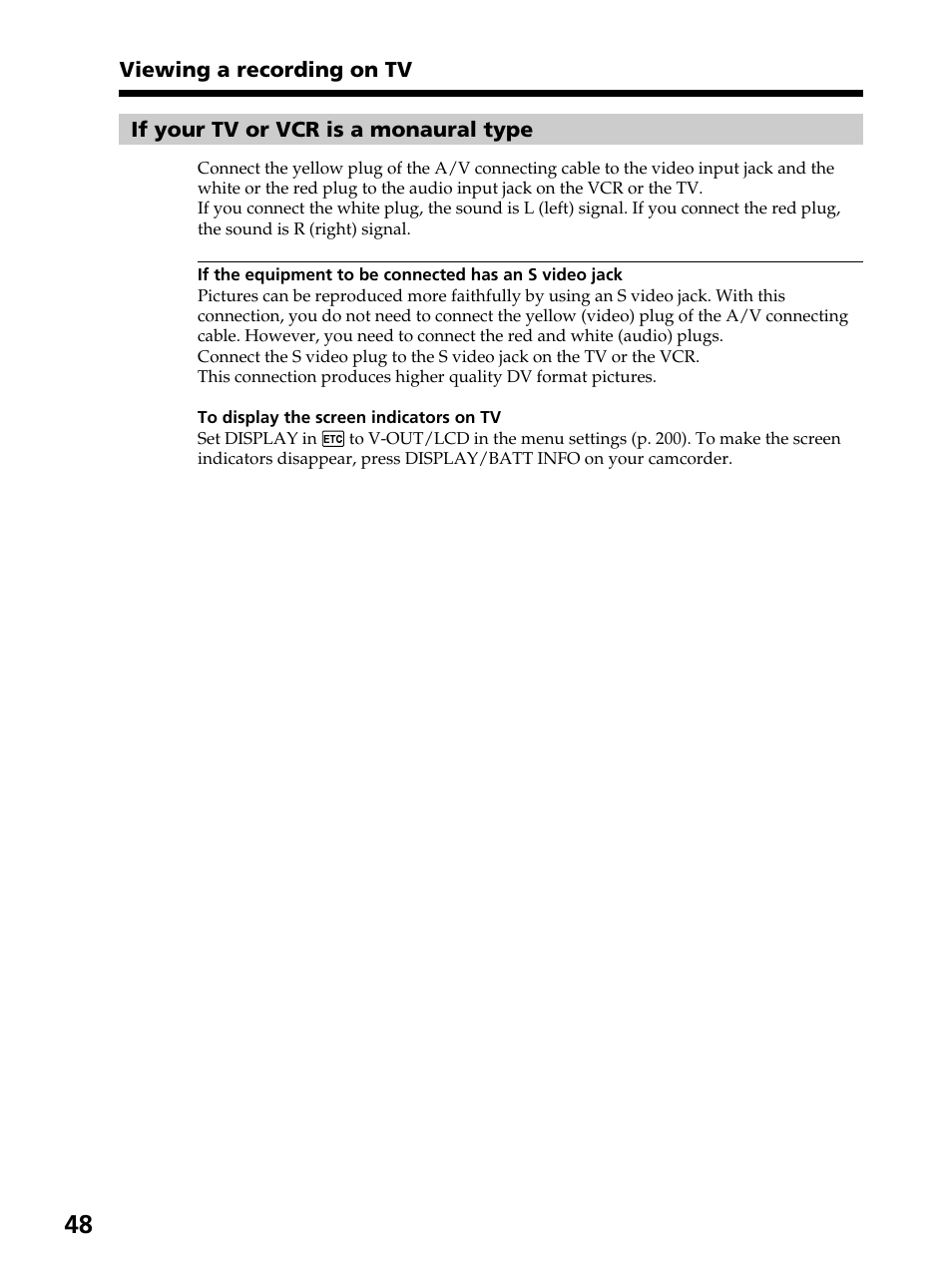 Sony DCR-PC105 User Manual | Page 48 / 240