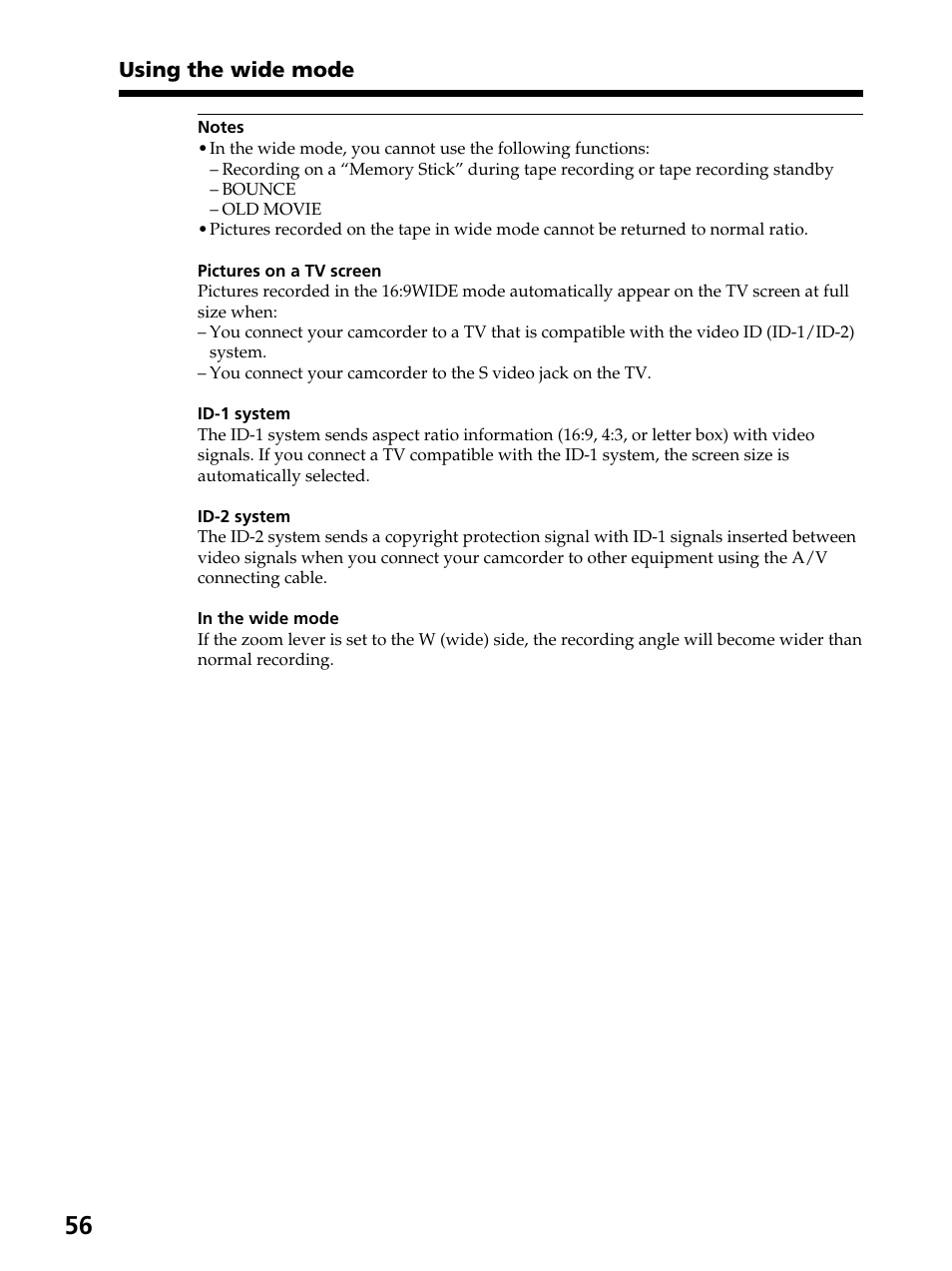 Sony DCR-PC105 User Manual | Page 56 / 240