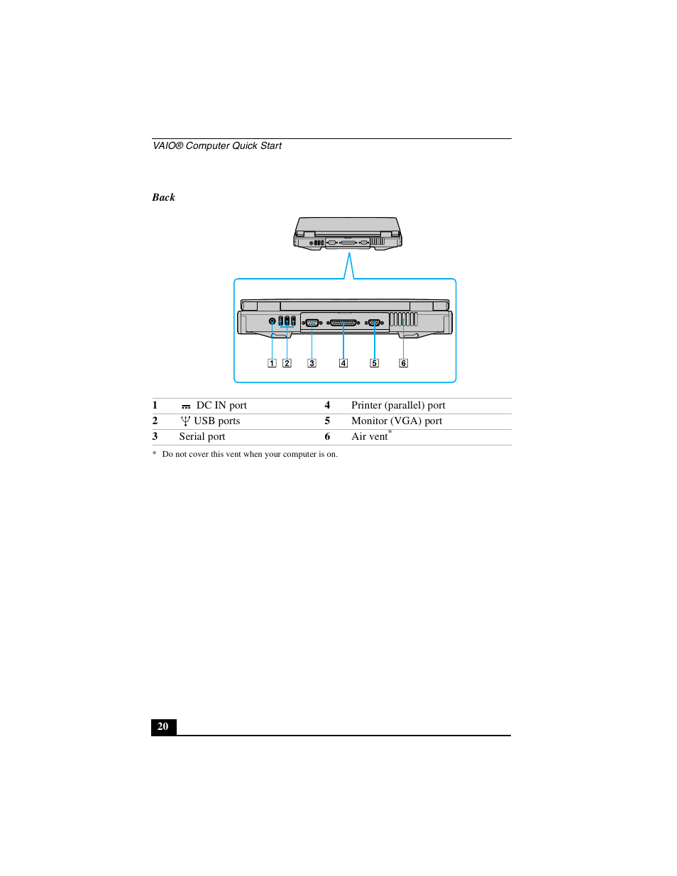 Sony PCG-NV290 User Manual | Page 20 / 64