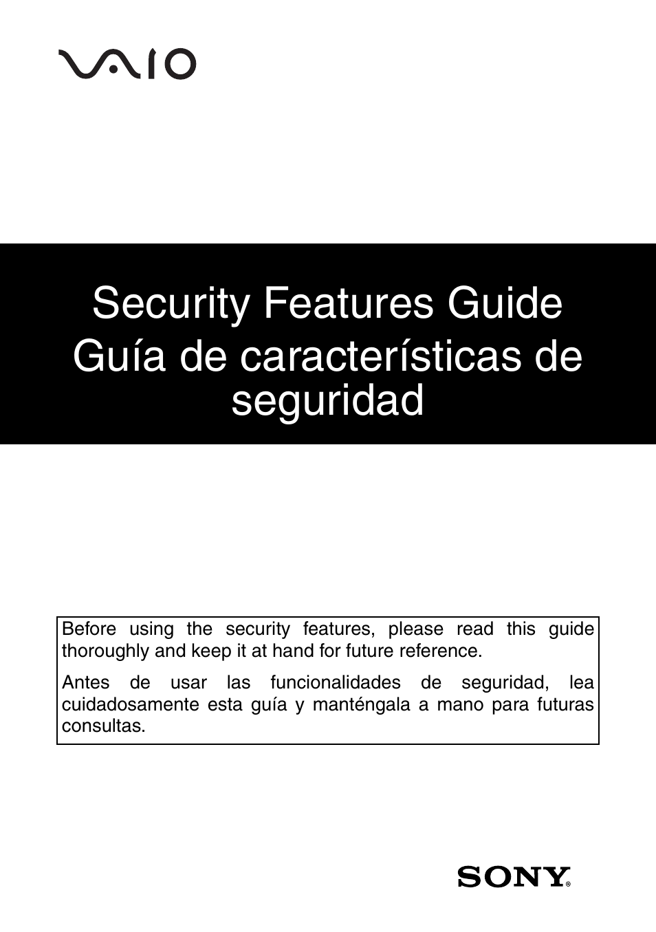Sony VGN-BX563B User Manual | 64 pages