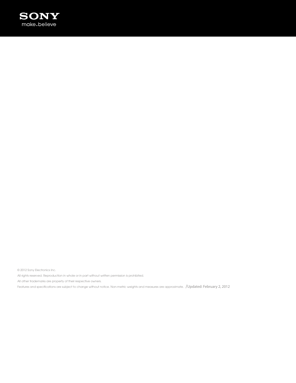 Sony LCS-CS1 User Manual | Page 2 / 2