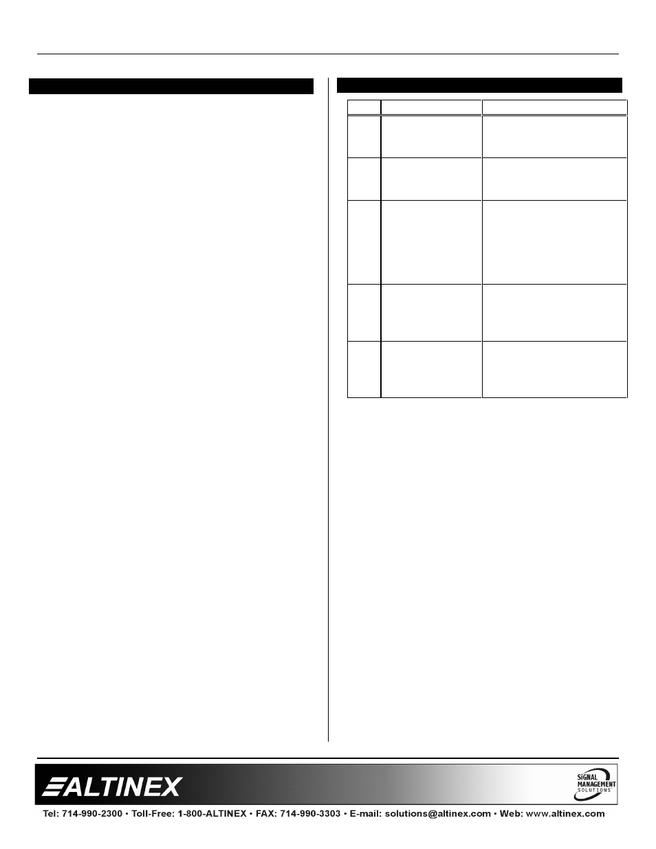 Designer solutions | Altinex Tilt 'N Plug Interconnect Box TNP100-HB User Manual | Page 10 / 12