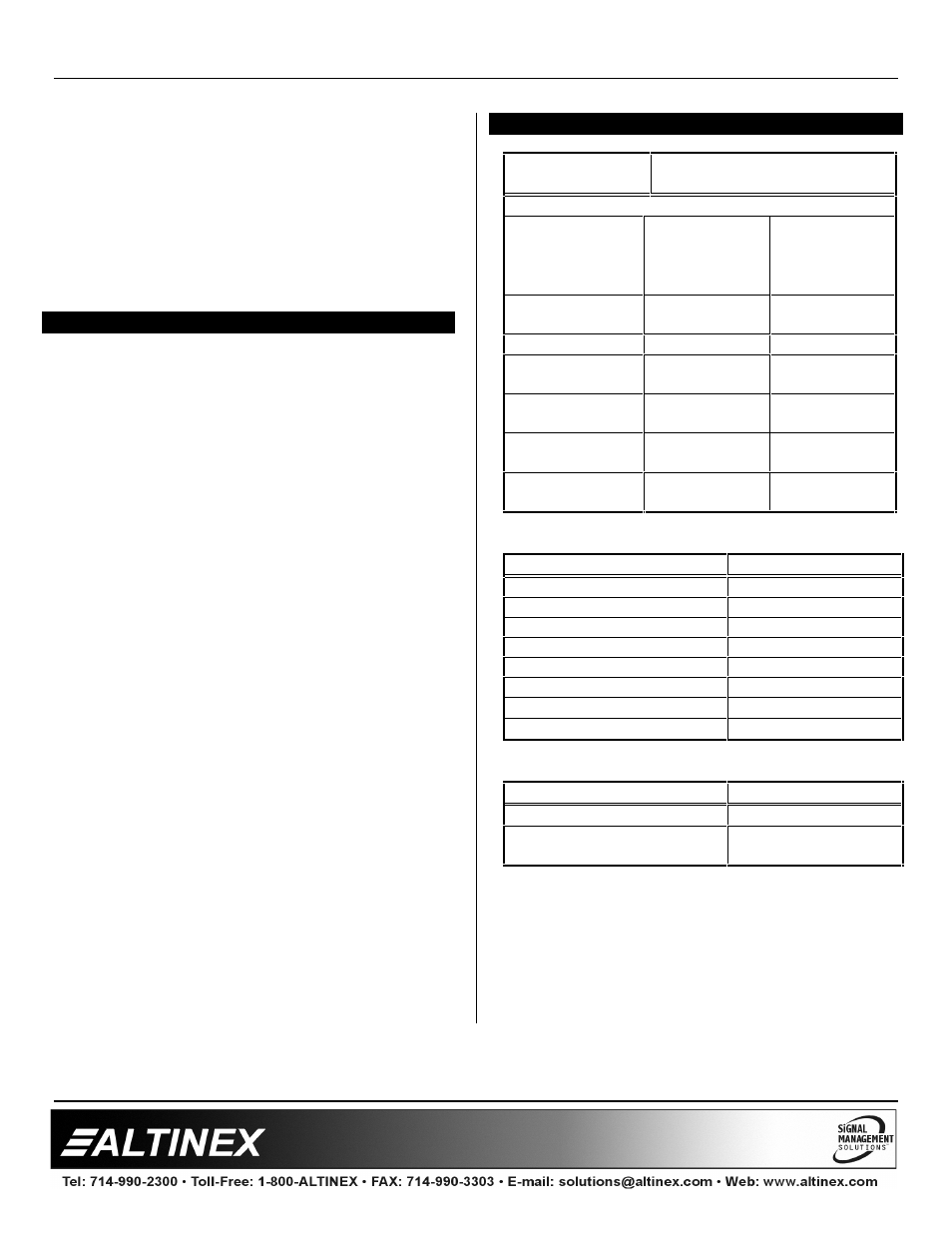 Designer solutions | Altinex Tilt 'N Plug Interconnect Box TNP100-HB User Manual | Page 4 / 12