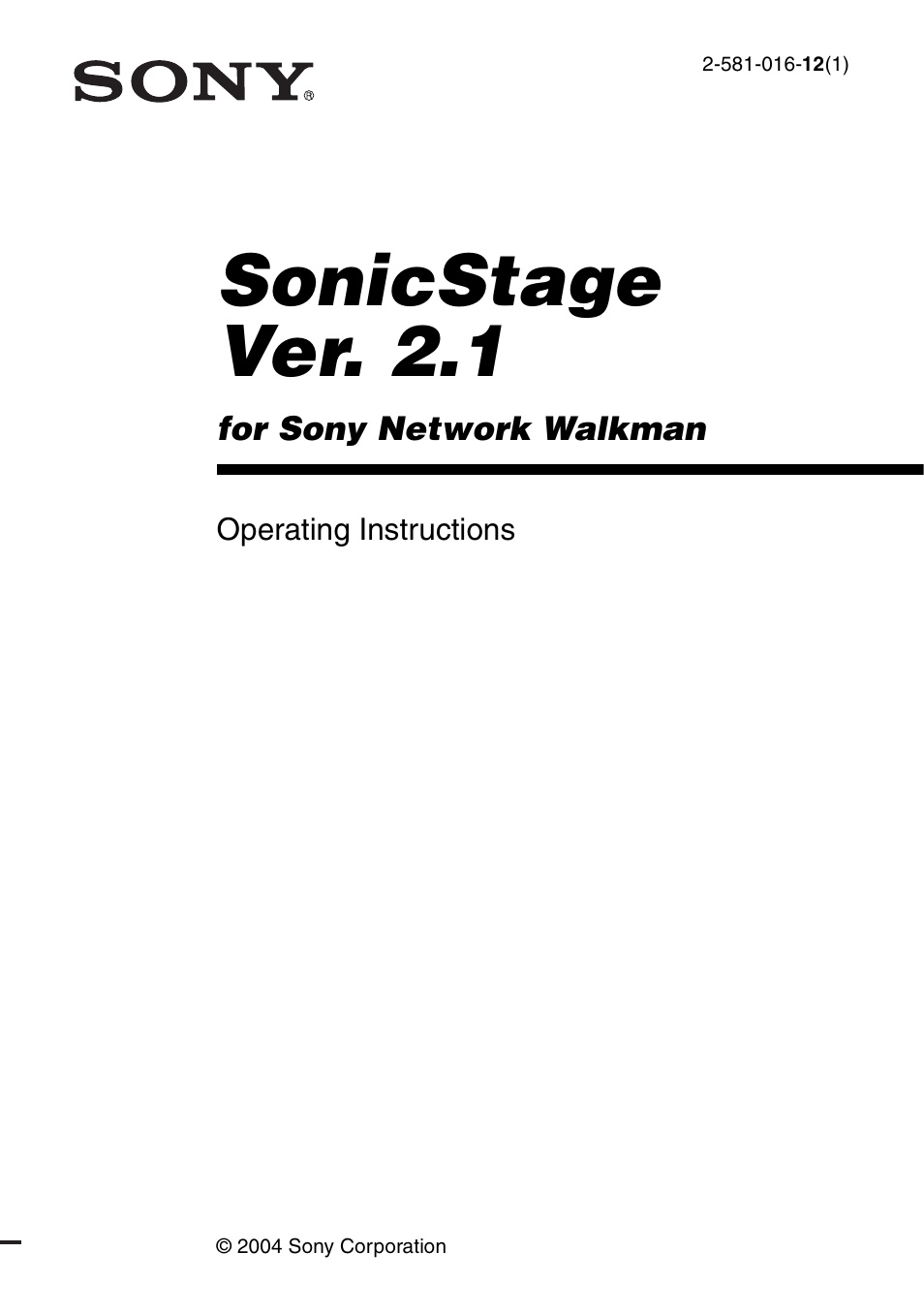 Sony VGF-AP1L User Manual | 24 pages