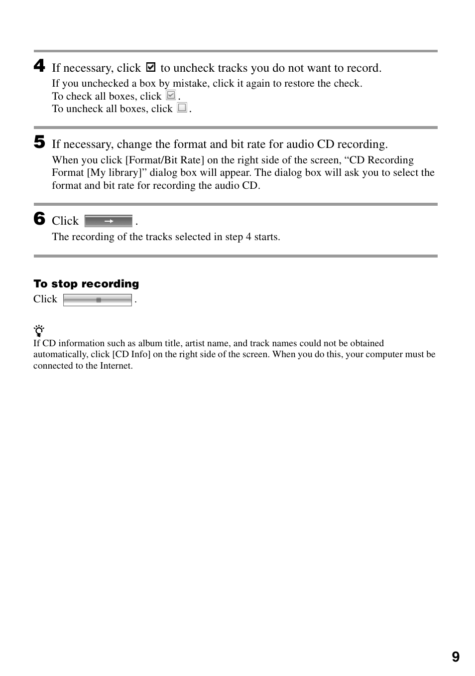 Sony VGF-AP1L User Manual | Page 9 / 24