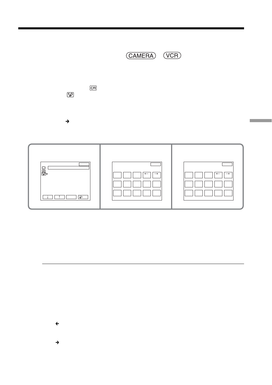 Making your own titles, Press exit | Sony DCR-TRV33 User Manual | Page 103 / 220