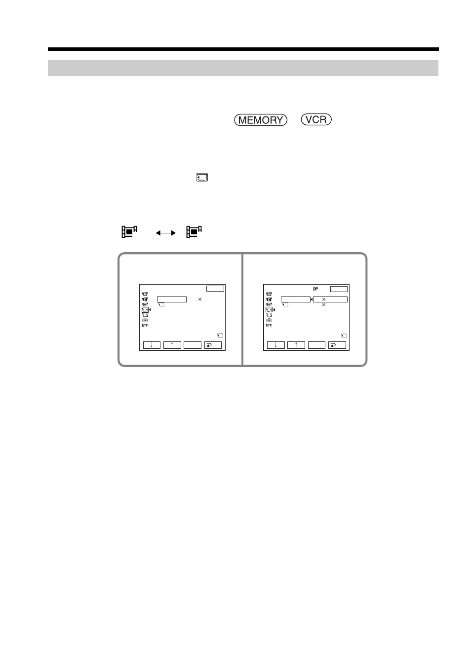 Selecting the moving picture size, Selecting image quality and size | Sony DCR-TRV33 User Manual | Page 112 / 220