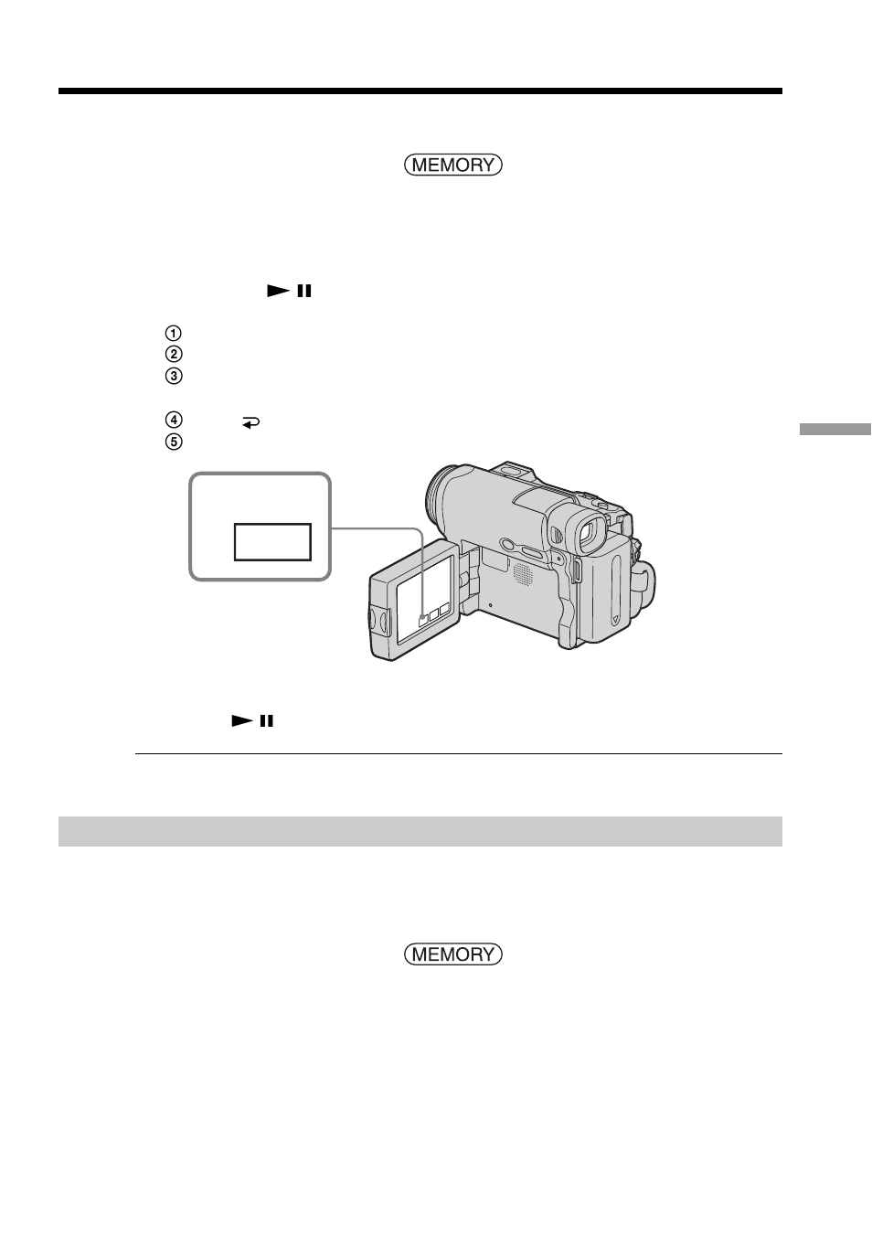 Viewing a moving picture – mpeg movie playback, Viewing a moving picture, Mpeg movie playback | Play | Sony DCR-TRV33 User Manual | Page 137 / 220
