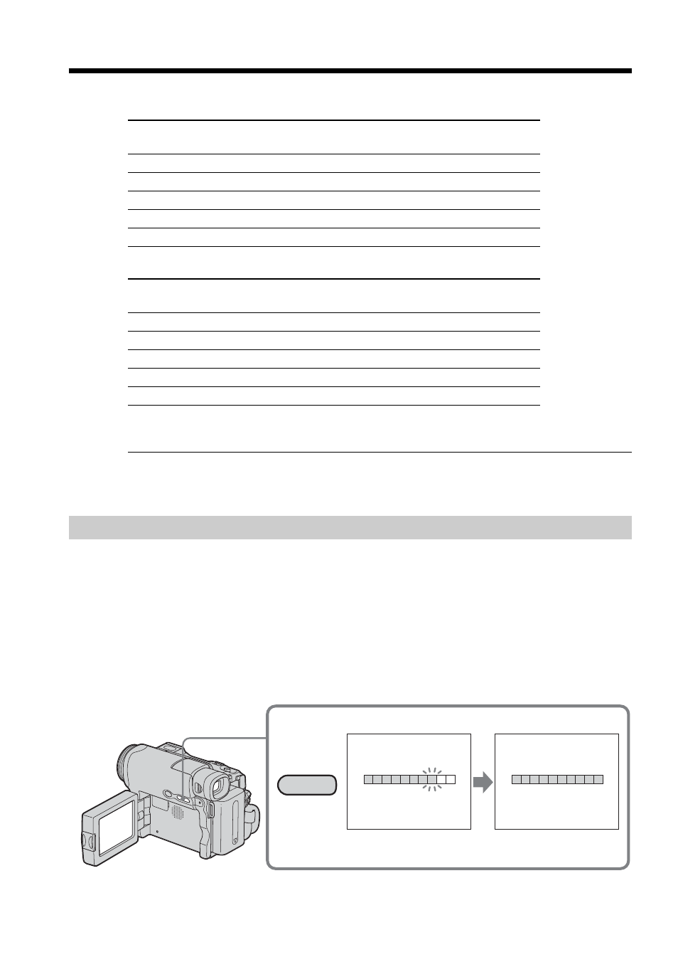 Checking status of battery pack – battery info, Checking status of battery pack, Battery info | Step 1 preparing the power source, Playing time | Sony DCR-TRV33 User Manual | Page 20 / 220