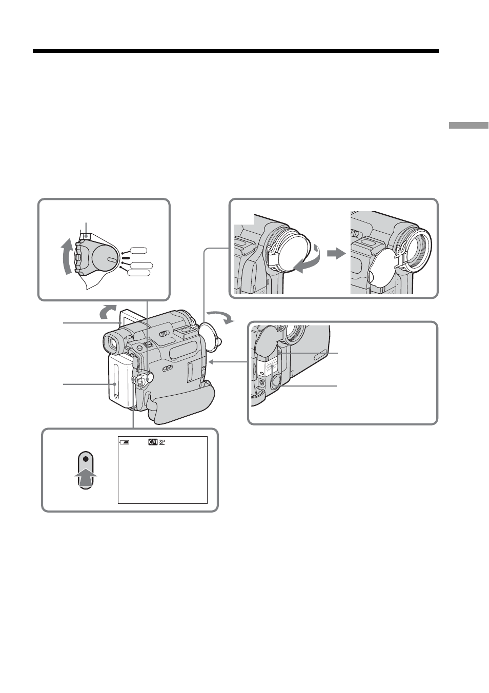 Recording a picture | Sony DCR-TRV33 User Manual | Page 25 / 220