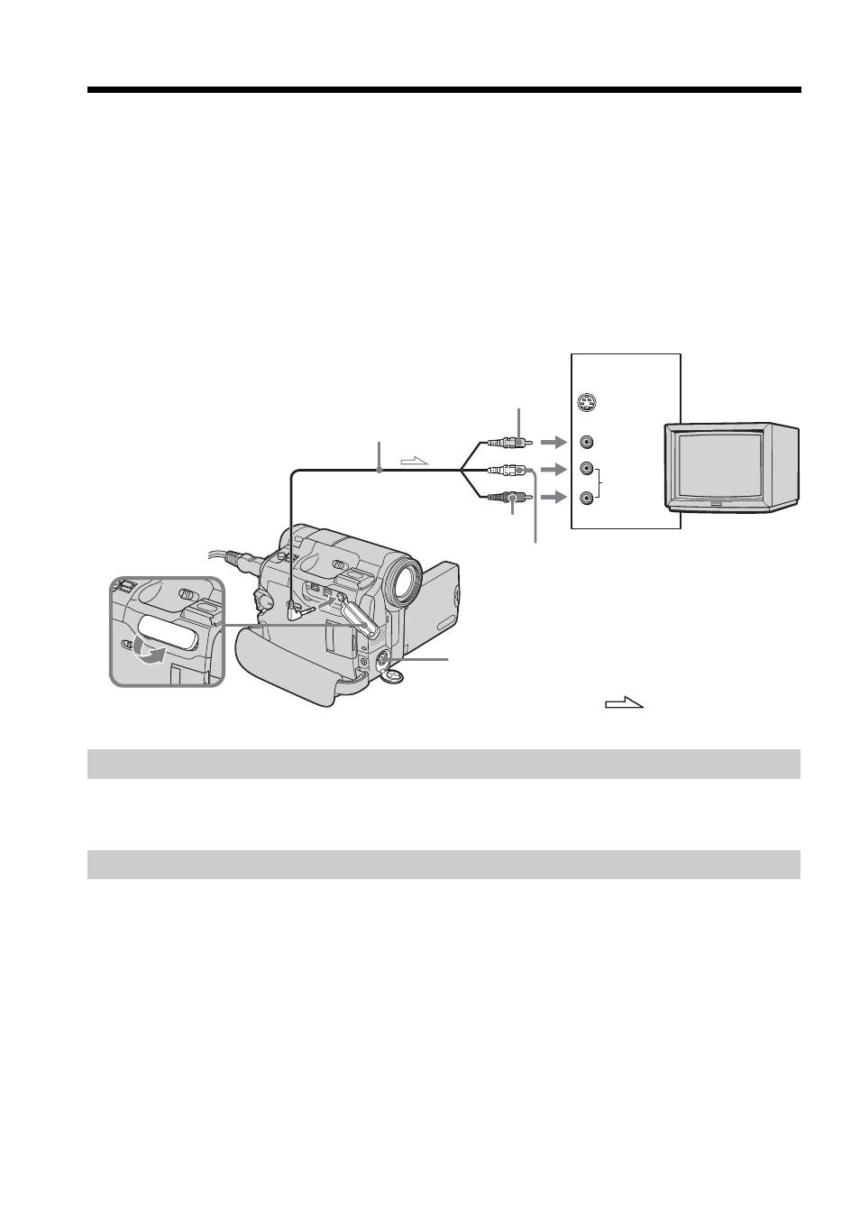 Viewing a recording on tv | Sony DCR-TRV33 User Manual | Page 44 / 220