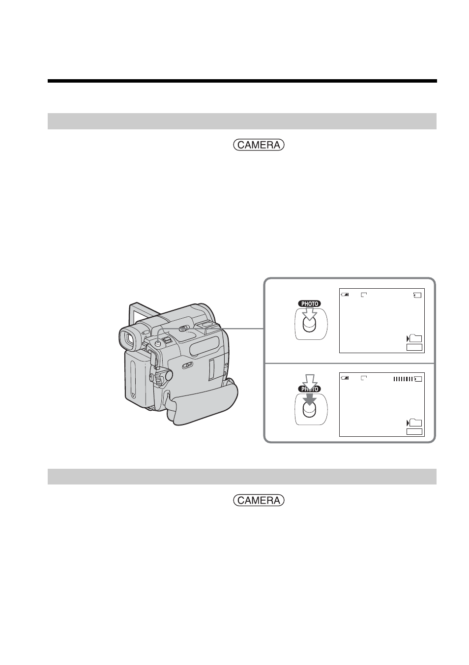 Recording still images on “memory, During tape recording standby, During tape recording | Sony DCR-TRV33 User Manual | Page 46 / 220