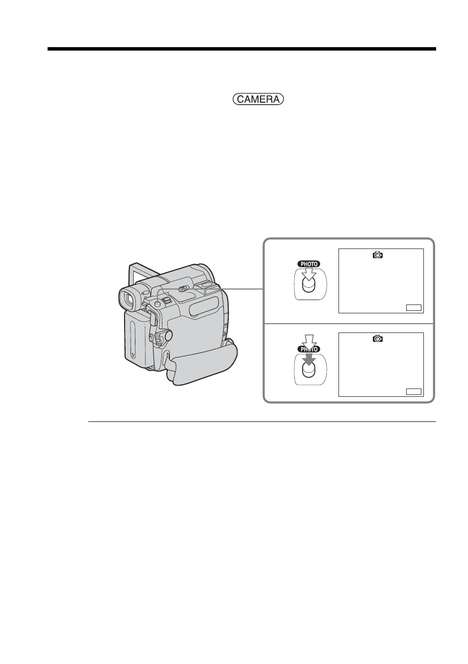 Recording a still image on a tape, Tape photo recording (dcr-trv19 only) | Sony DCR-TRV33 User Manual | Page 48 / 220