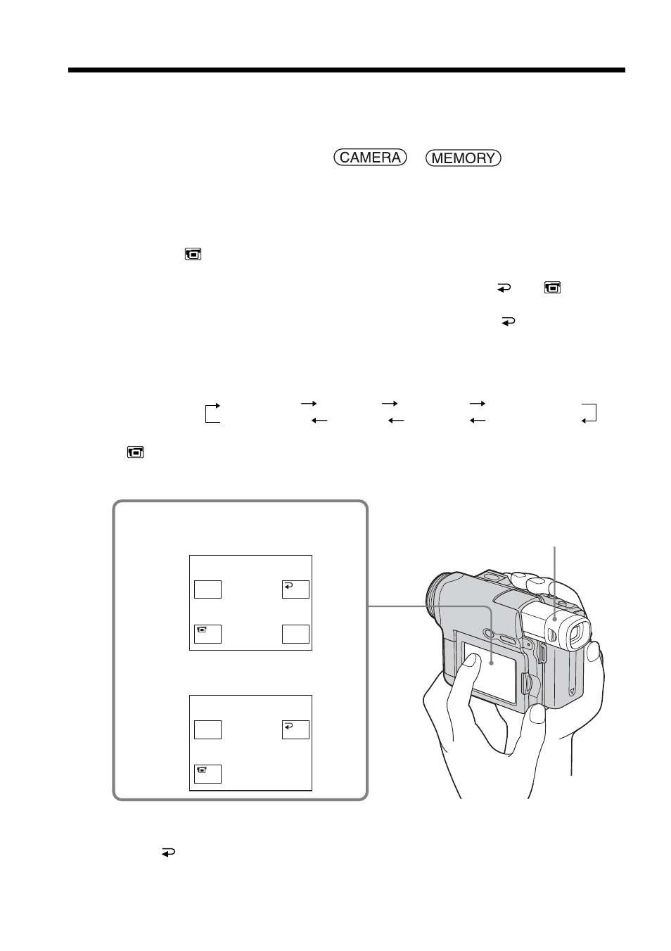 Using the viewfinder | Sony DCR-TRV33 User Manual | Page 70 / 220