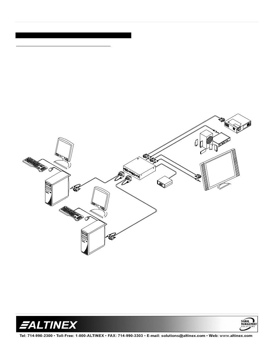 Switcher | Altinex MX2106AV User Manual | Page 6 / 10