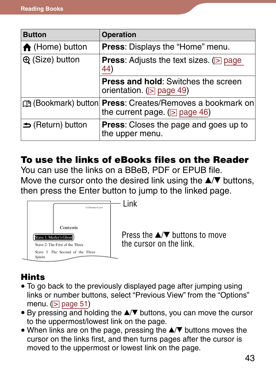 Sony PRS-300LC User Manual | Page 43 / 92