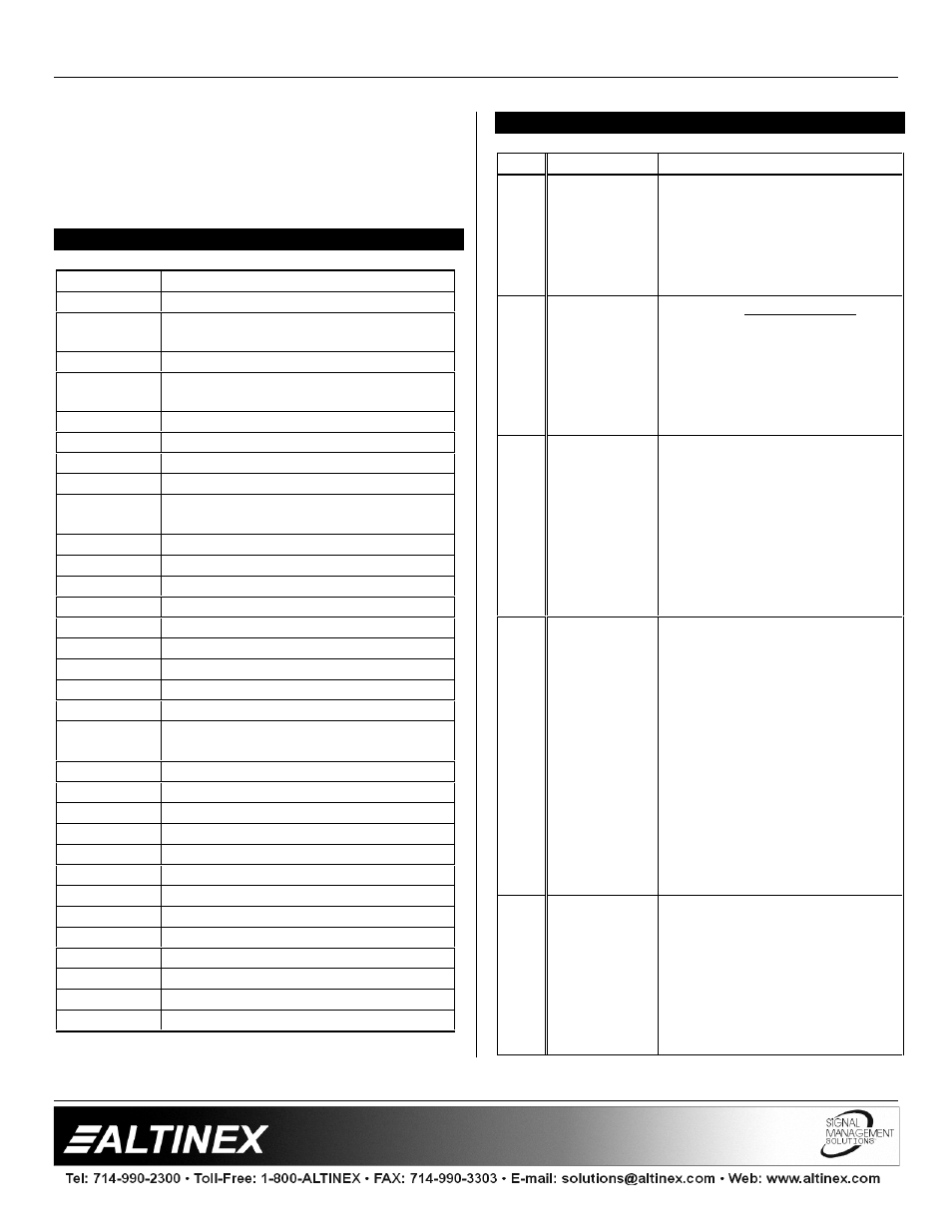 Switchers | Altinex MX2206RM User Manual | Page 12 / 14