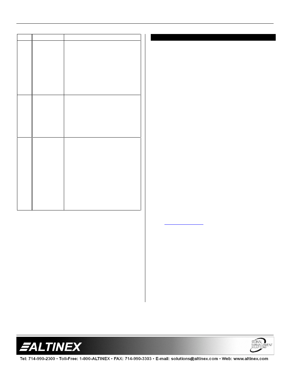 Switchers | Altinex MX2206RM User Manual | Page 13 / 14
