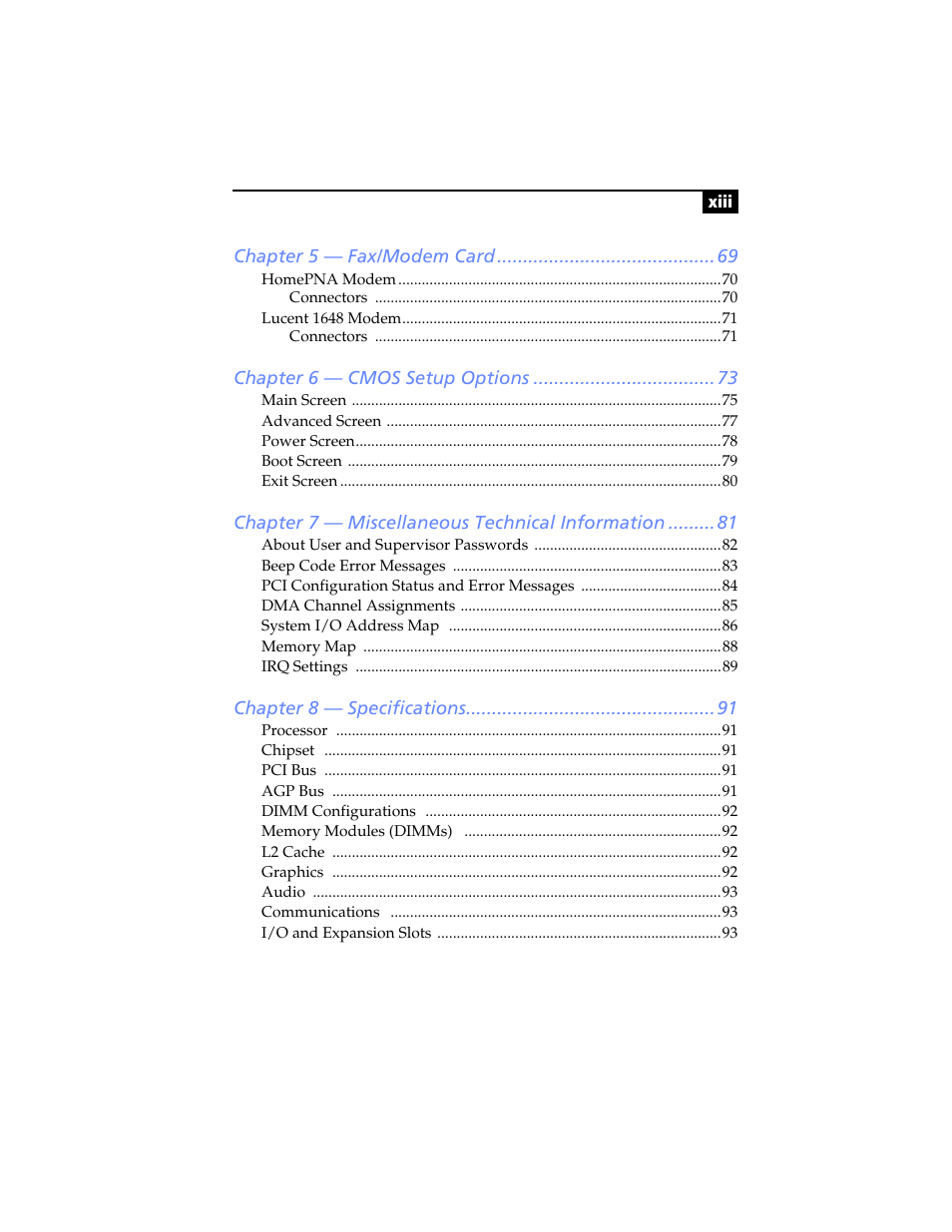 Sony PCV-RX460 User Manual | Page 13 / 114