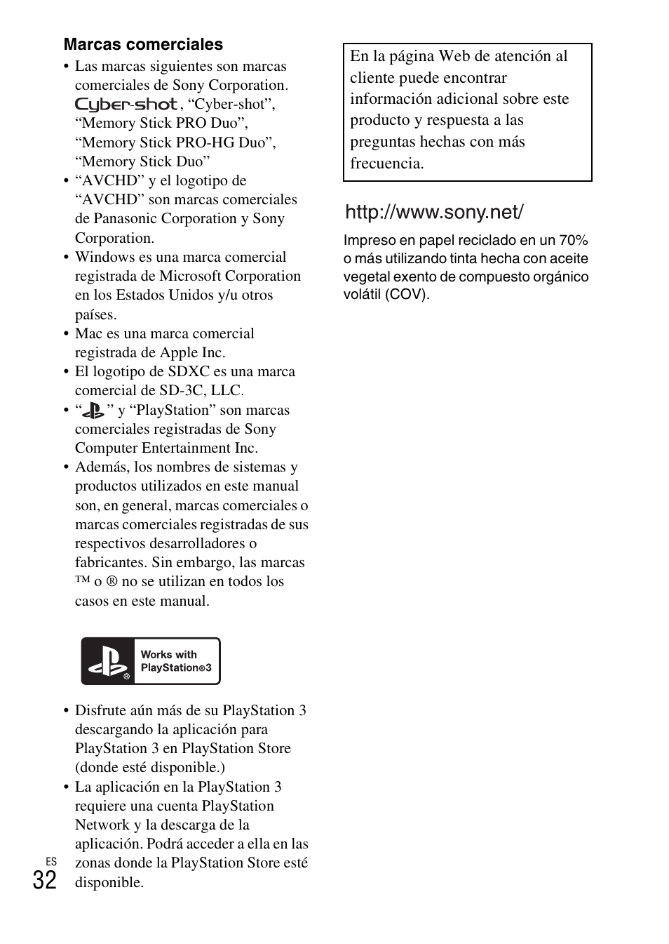 Sony DSC-WX50 User Manual | Page 62 / 64
