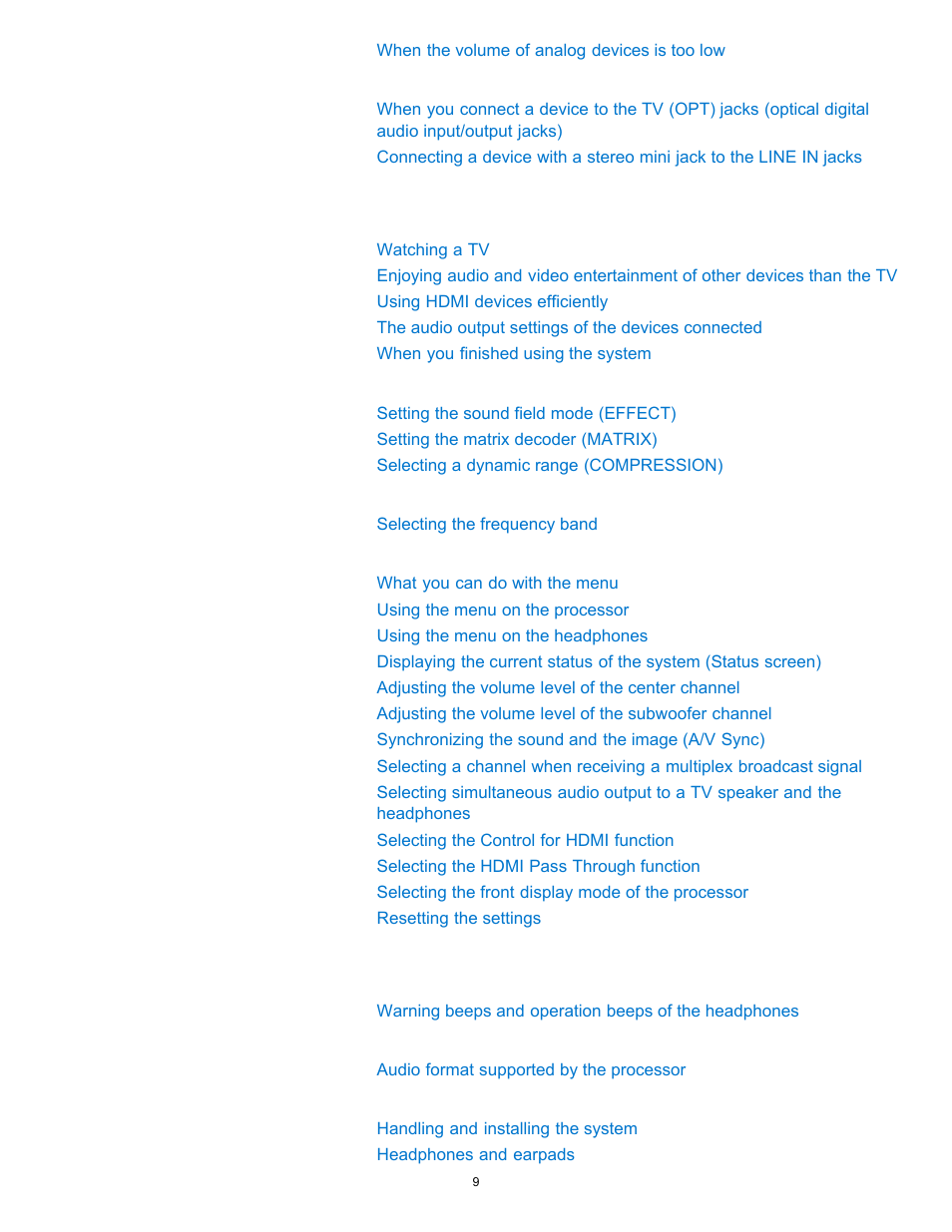 Sony MDR-HW700DS User Manual | Page 13 / 117