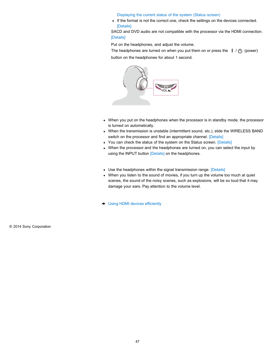 Sony MDR-HW700DS User Manual | Page 51 / 117