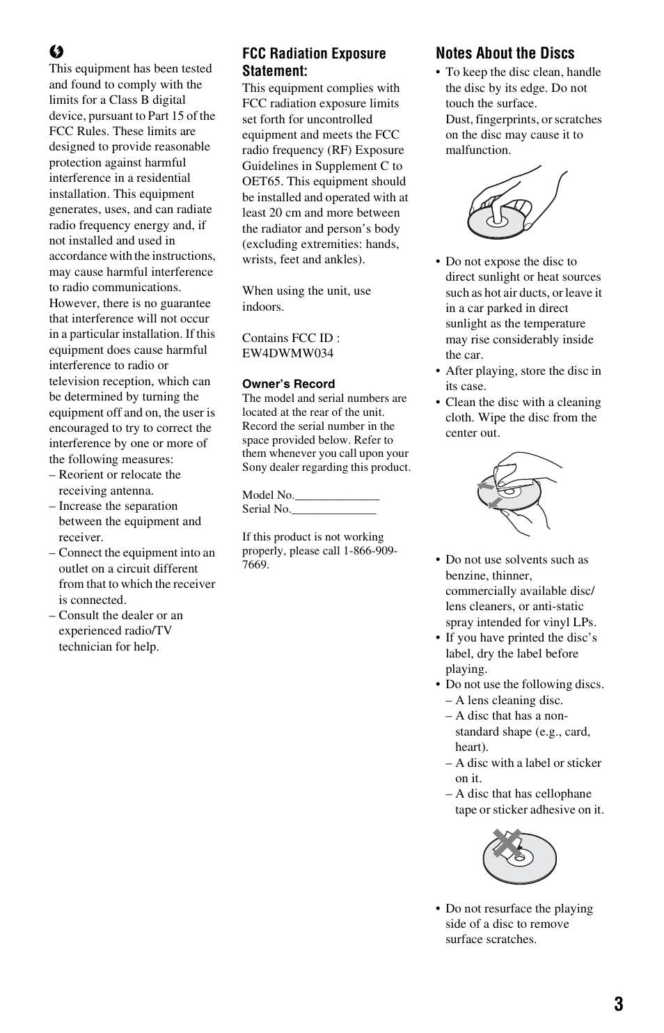 Sony BDP-S1700ES User Manual | Page 3 / 39
