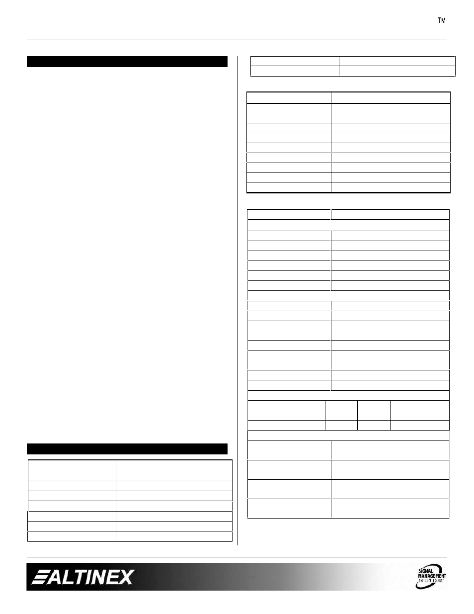 Multi-tasker | Altinex Video and S-Video Distribution Amplifier Cards MT103-118 User Manual | Page 4 / 11