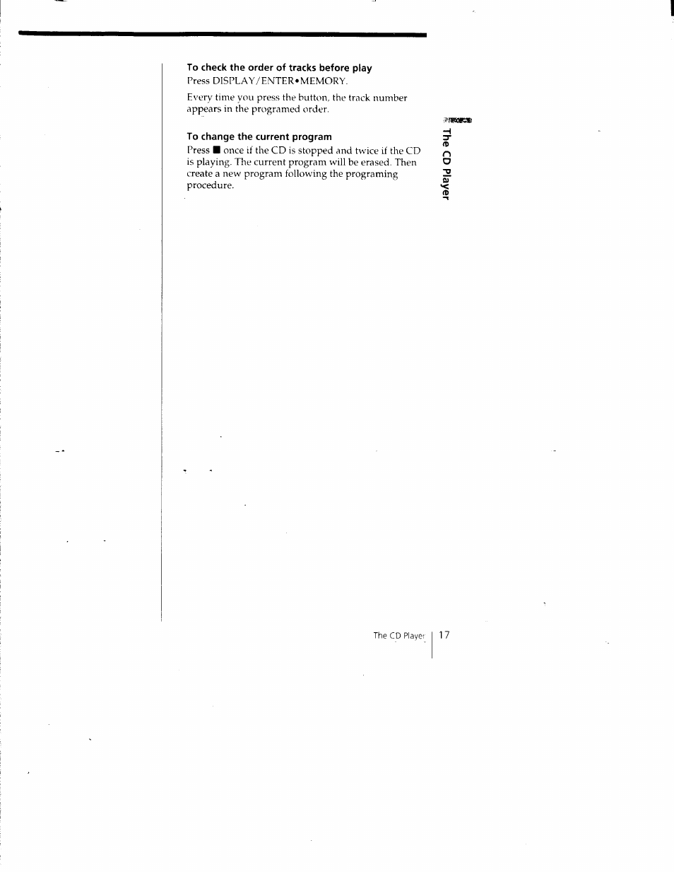 Sony CFD-980 User Manual | Page 17 / 34