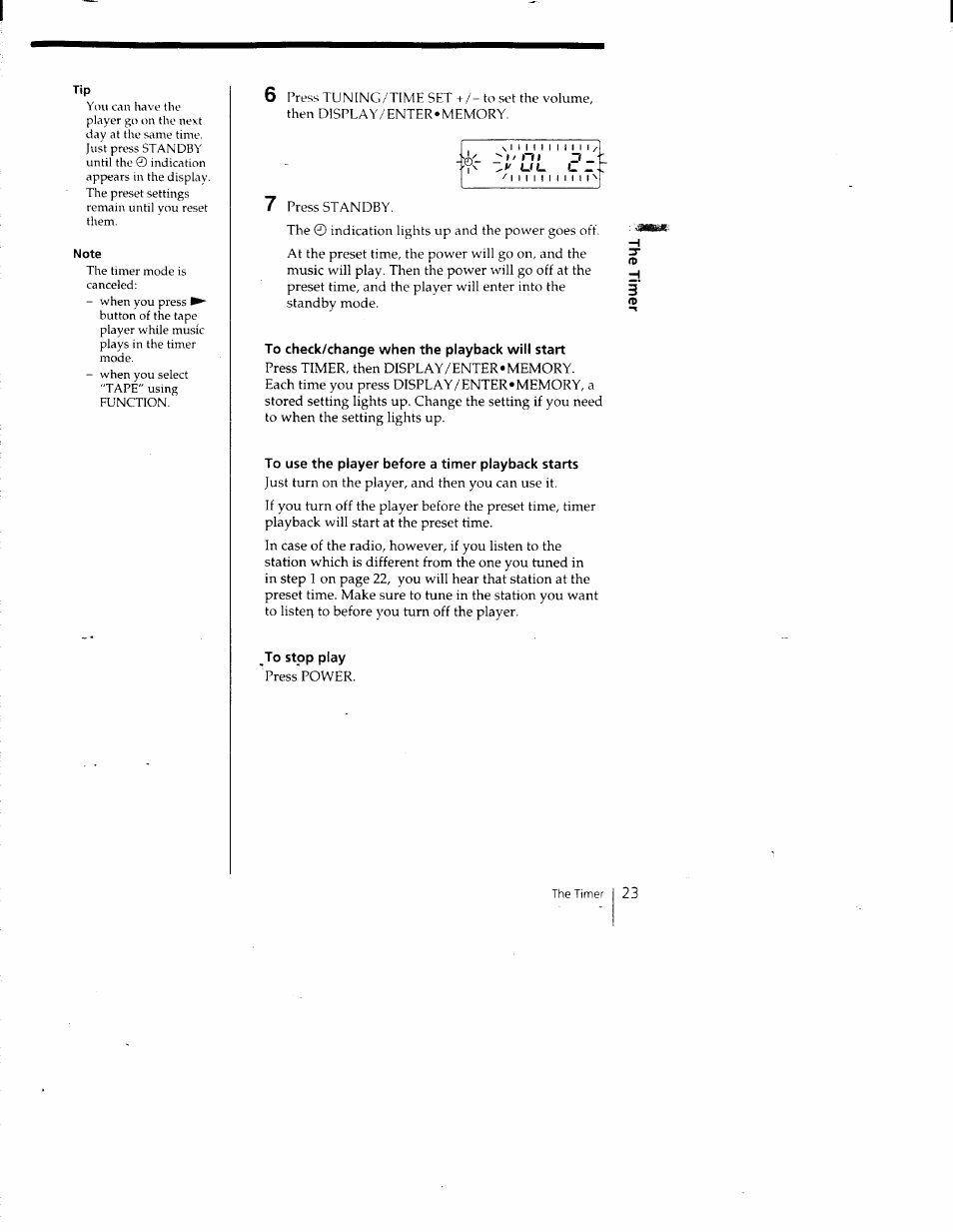 Sony CFD-980 User Manual | Page 23 / 34