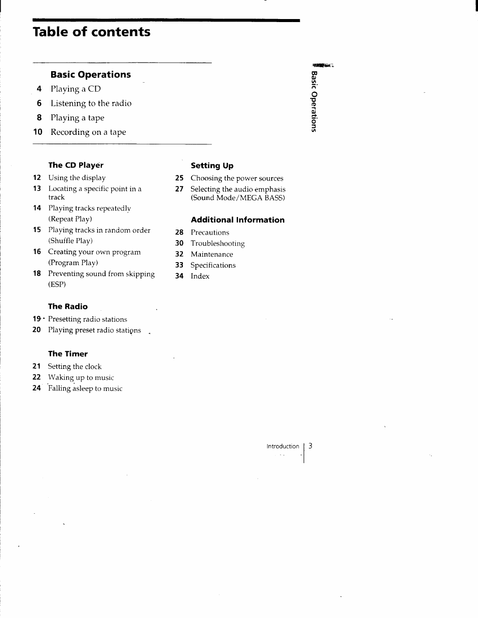 Sony CFD-980 User Manual | Page 3 / 34