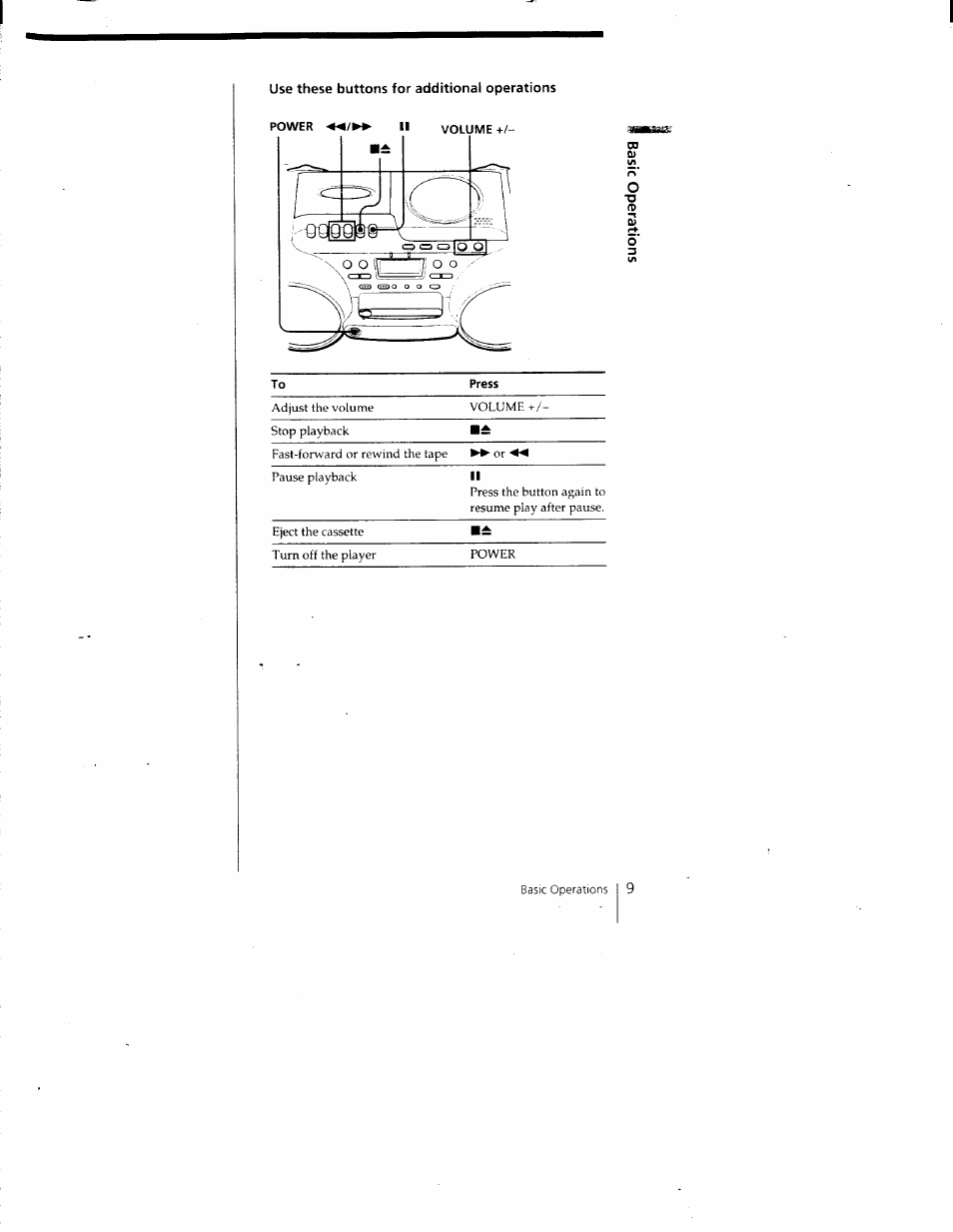 Sony CFD-980 User Manual | Page 9 / 34