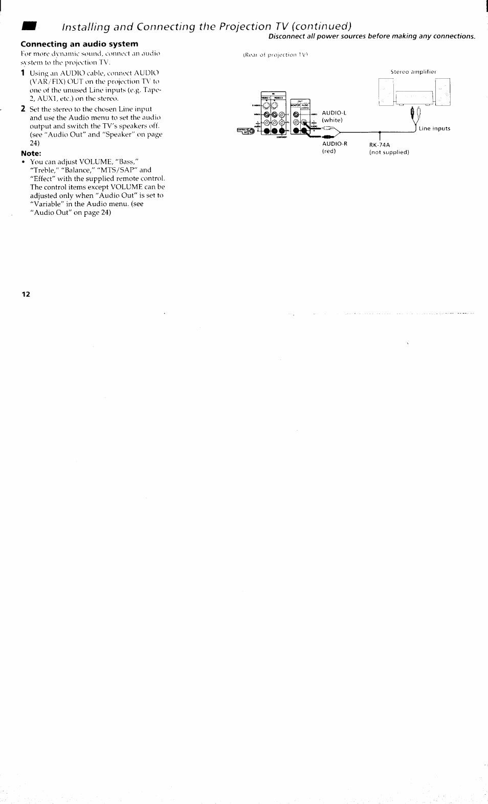 Sony KP 61S70 User Manual | Page 16 / 54