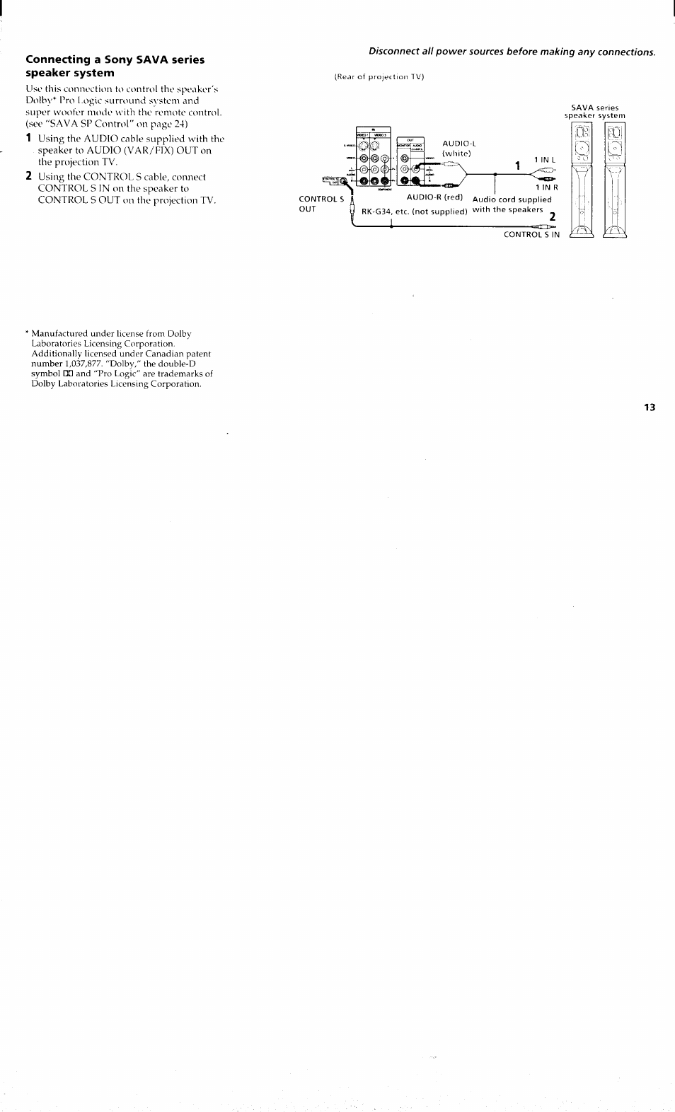 Sony KP 61S70 User Manual | Page 17 / 54