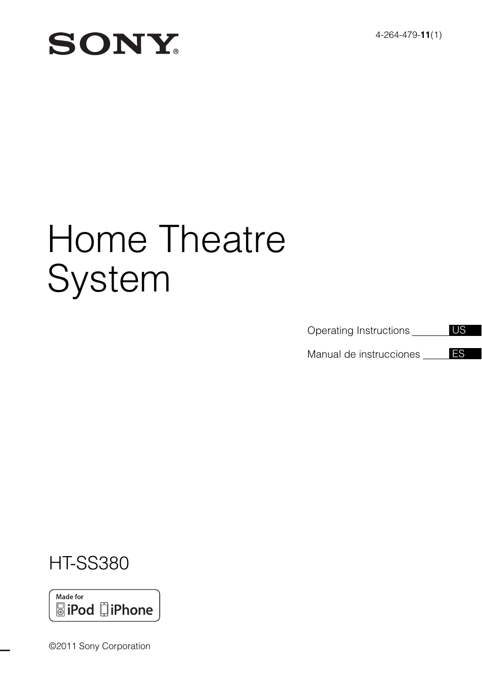 Sony HT-SS380 User Manual | 108 pages